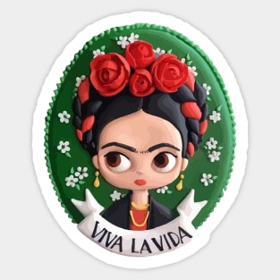 Frida Kahlo Baby Sticker